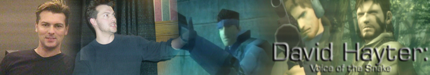 David Hayter es Solid Snake